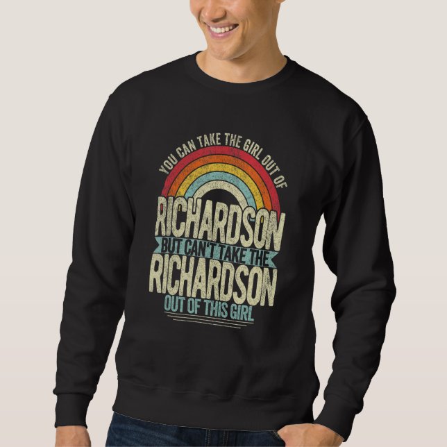 Sweatshirt Fille Sortie De Richardson Texas Accueil Richard (Devant)