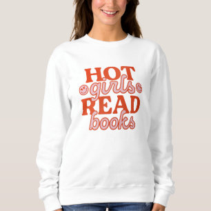 Sweatshirt Filles Chaudes Lisent Des Livres