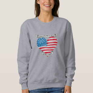 Sweatshirt Filles de la Révolution américaine Patriote