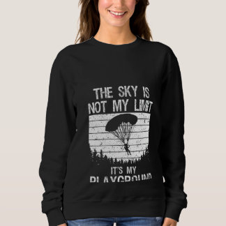 Sweatshirt Filles Drôle Skydive Art Pour Hommes Femmes Skydiv
