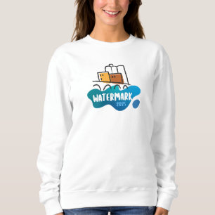 Sweatshirt Filles filigrane Basic