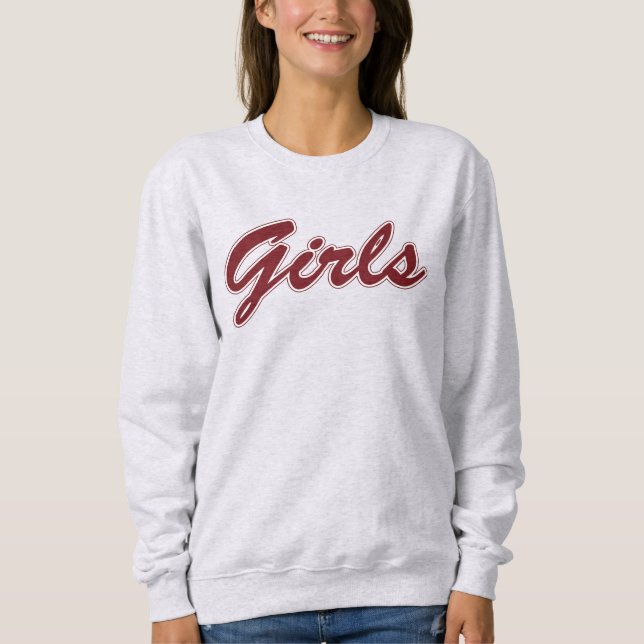Sweatshirt Filles Sweatshirt, Amis Chemises, Amis Filles (Devant)