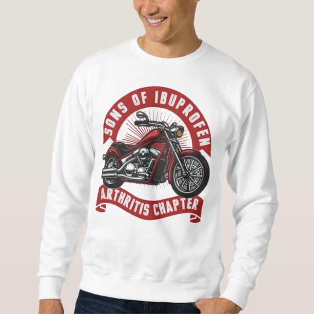 Sweatshirt fils de T-shirt de chapitre d'ibuprofène (Devant)