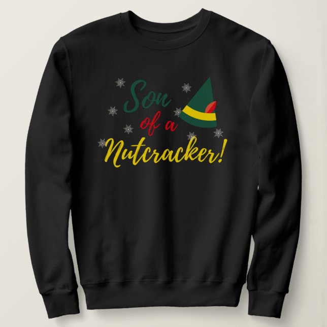 Sweatshirt Fils d'un Casse-Noix ! Noël (Design devant)