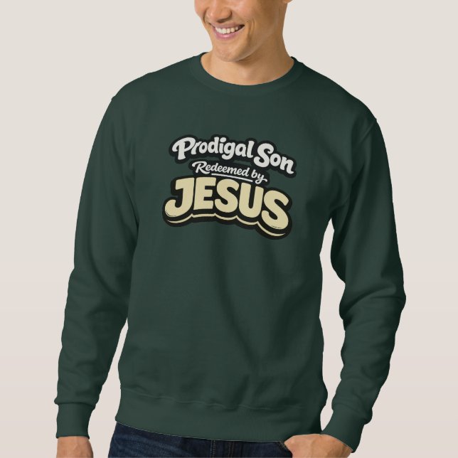 Sweatshirt Fils Prodigue - Racheté par JESUS (Devant)