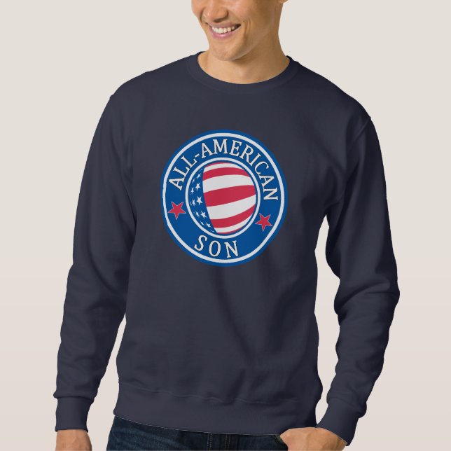 Sweatshirt Fils tout-américain (Devant)