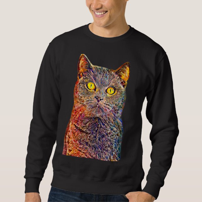 Sweatshirt Filtre à peinture à l'huile (Devant)