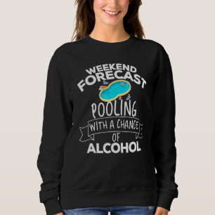 Sweatshirt Fin De Semaine Prévision Mise En Commun Avec Une C