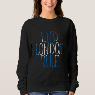 Sweatshirt FIN LONDON RULE Ecosse Indépendance Saltire Drapea