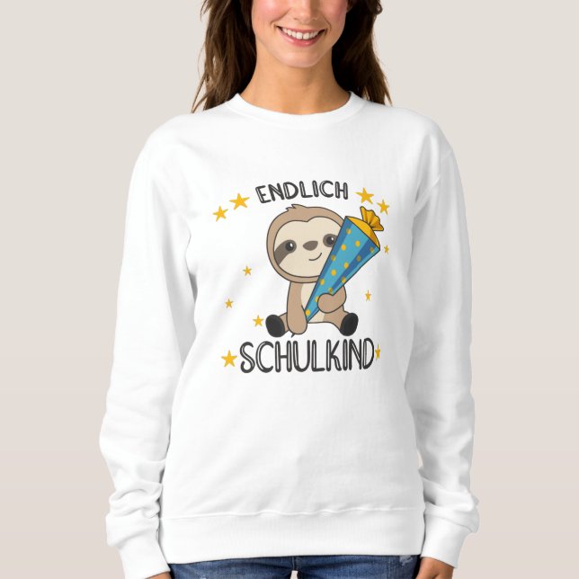 Sweatshirt Finalement School Fault School Bag Inscription (Devant)