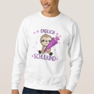 Sweatshirt Finalement School Fault School Bag Inscription