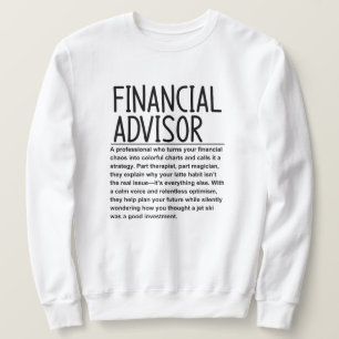 Sweatshirt Financial advisor
