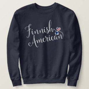 Sweatshirt finlandais de coeurs d'Entwinted