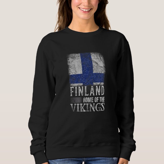 Sweatshirt Finlande Pour Femmes Lapon Finlandia Hommes Sisu L (Devant)