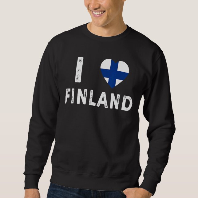 Sweatshirt Finlande Pour Hommes Femmes Sisu Finlandia Lap Lap (Devant)