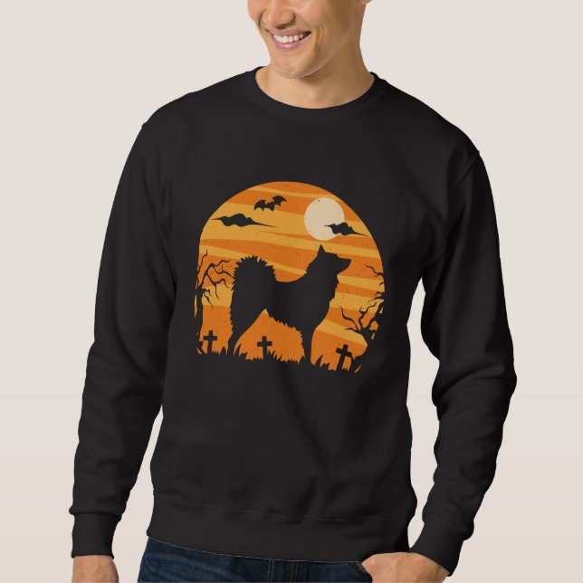 Sweatshirt Finnish Spitz Halloween  Costume   Mom Dad (Devant)