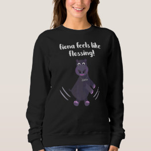 Sweatshirt Fiona Le Baby Hippo De Cincinnati Se Sent Comme Fl