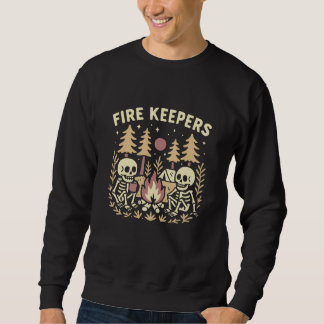 Sweatshirt Fire Keepers Skeleton Campfire