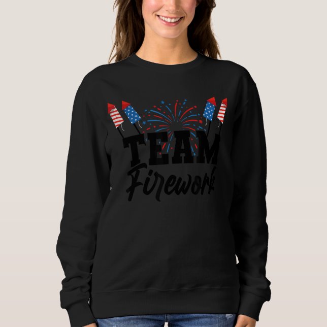 Sweatshirt Firework de l'équipe Usa (Devant)