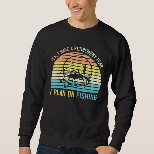 Sweatshirt Fishing Retirement Day  for Fisherman Retiring fro (Devant)