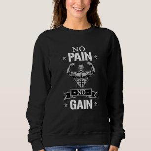 Sweatshirt Fitness Fitness Fitness Exercice Sport Drôle Idée