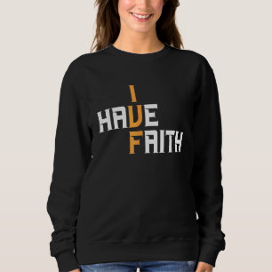 Sweatshirt FIV J'ai foi FIV Maman FIV Papa jour de transfert
