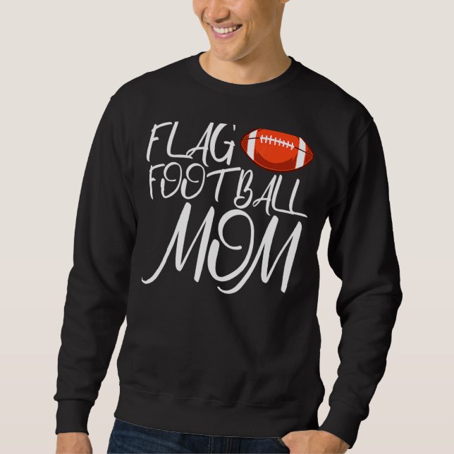 Sweatshirt Flag Football Maman (Devant)