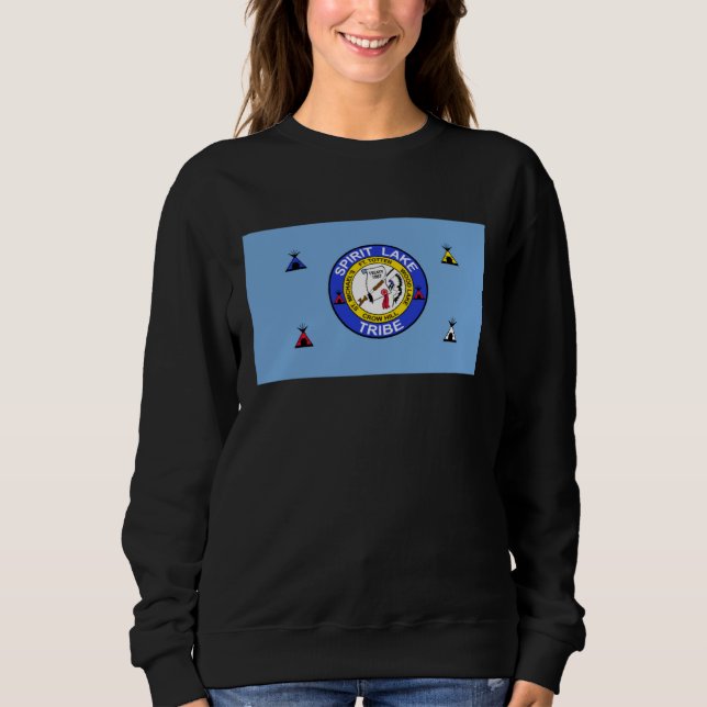 Sweatshirt Flag of Spirit Lake Dakota Tribe USA (Devant)