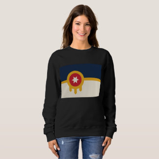 Sweatshirt Flag of Tulsa city, Oklahoma State
