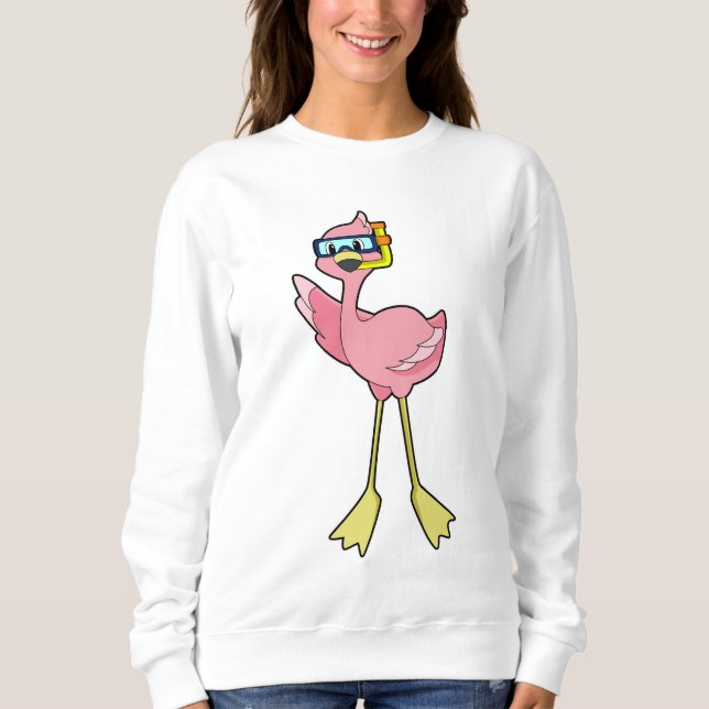 Sweatshirt Flamingo (Devant)