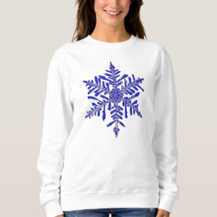 Sweatshirt Flèche de neige bleue