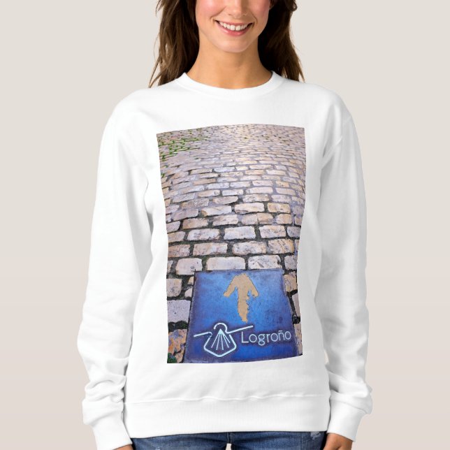 Sweatshirt Flèche jaune (Devant)
