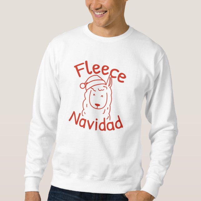 Sweatshirt Fleece Navidad (Devant)