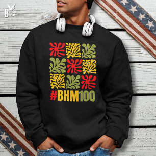 Sweatshirt Fleur abstraite Mois de l'histoire des Noirs 100 A