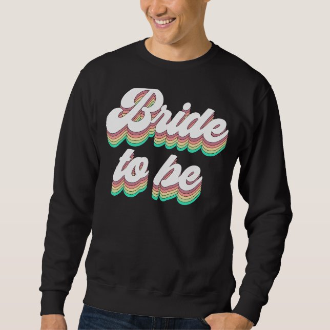 Sweatshirt Fleur de mariée à marier Enterrement de vie de jeu (Devant)