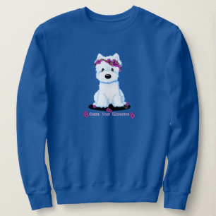 Sweatshirt Fleur de Westie