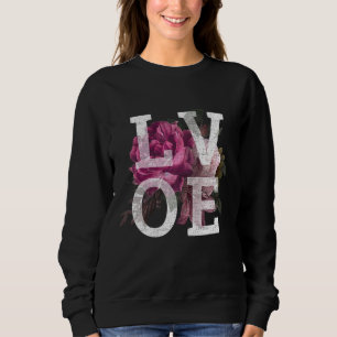 Sweatshirt Fleur Fleur Fleur Fleur Rose Fleur Fleur Fleur Fle