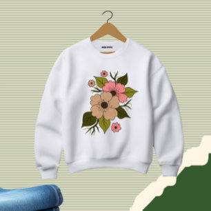 Sweatshirt Fleur florale