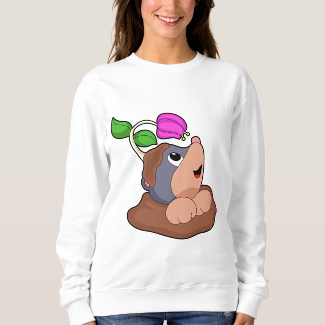 Sweatshirt Fleur Mole Earth (Devant)