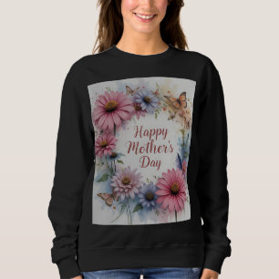 Sweatshirt Fleur sauvage Bonne fête des mères