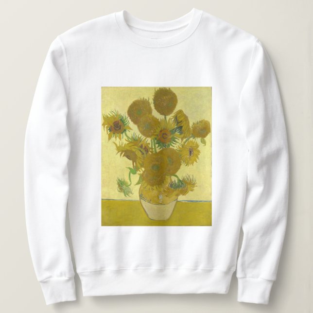 Sweatshirt Fleurs de soleil (Design devant)