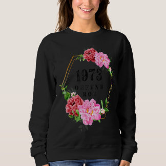 Sweatshirt Fleurs féminines 1973 Défendre la rue Droits des f
