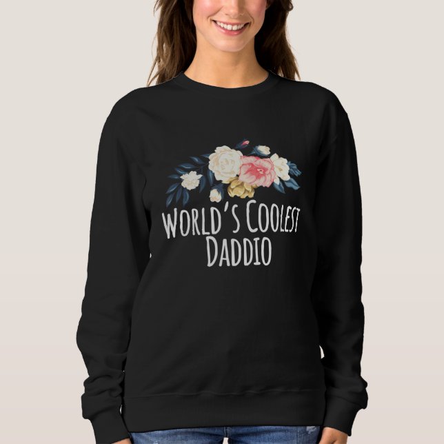 Sweatshirt Fleurs florales Mondes Daddio le plus frais (Devant)