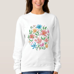 Sweatshirt Fleurs sauvages