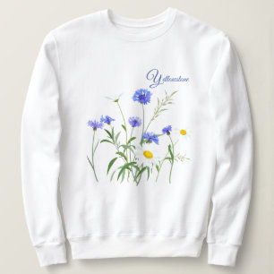 Sweatshirt Fleurs sauvages de Sweatshirt-Yellowstone des