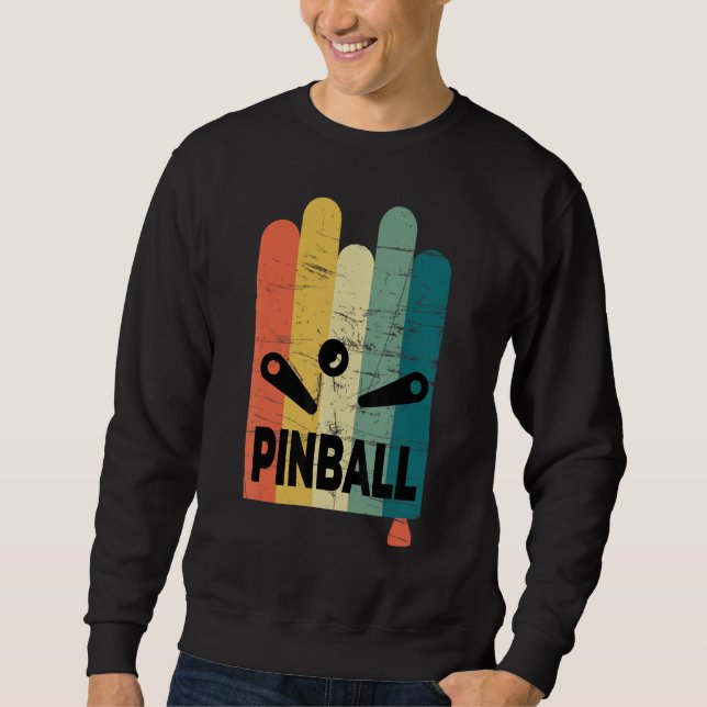 Sweatshirt flipper rétro look vintage_1 (Devant)