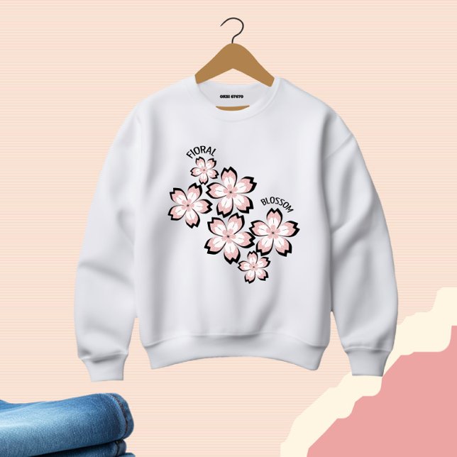Sweatshirt Floral (Créateur téléchargé)