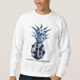 Sweatshirt floral de Crewneck de logo