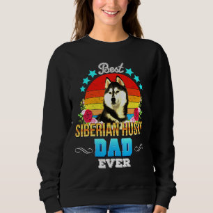 Sweatshirt Floral Husky Sibérien