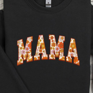 Sweatshirt Floral Mama